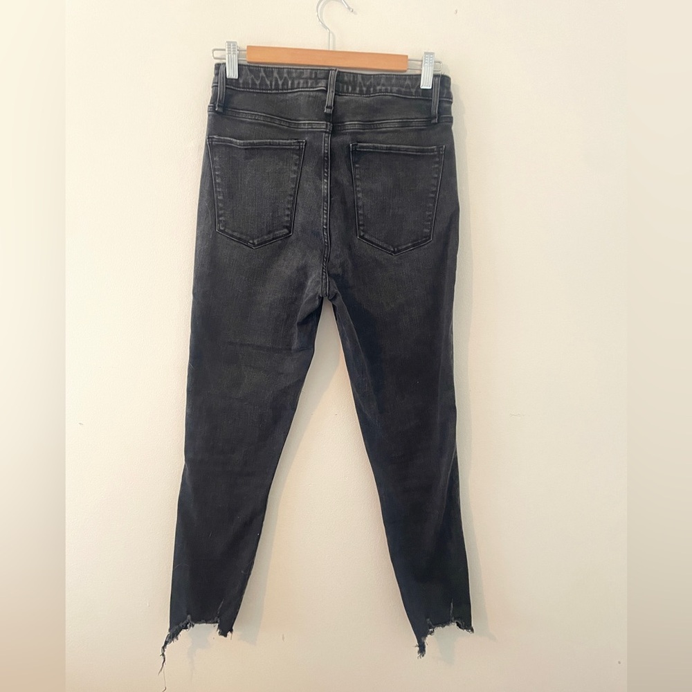 Abercrombie & Fitch Women's High Rise Super Skinny Ankle Black Skinny Jeans 29 - Picture 5 of 5